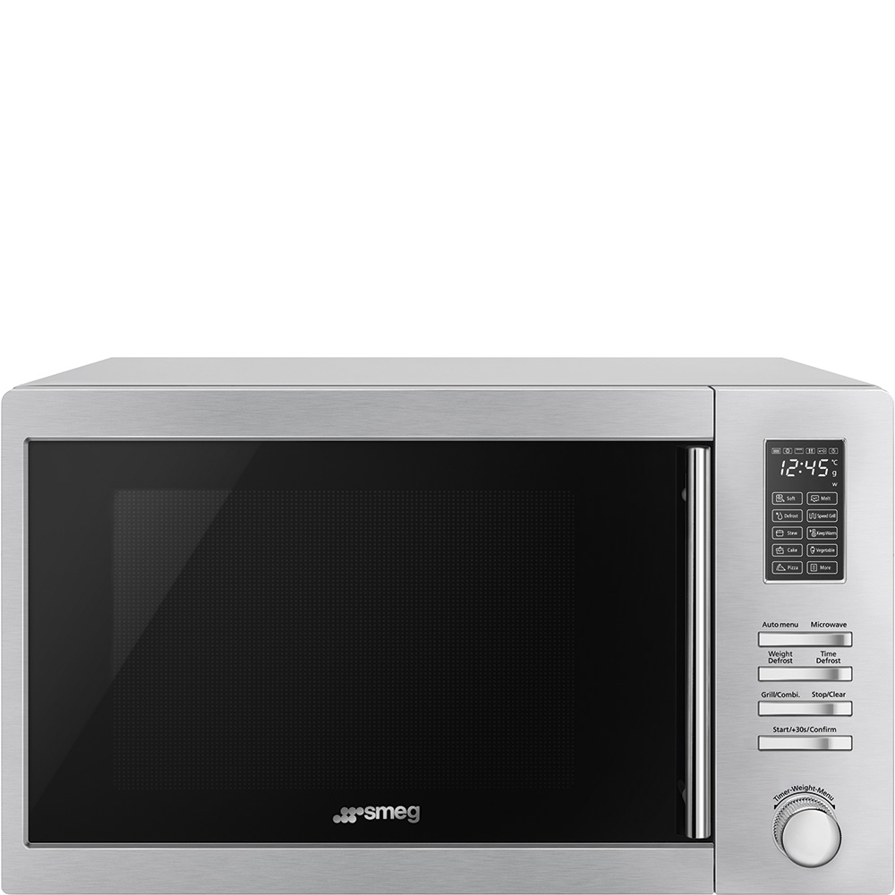 34L Freestanding Microwave with Grill by Smeg Style Sourcebook