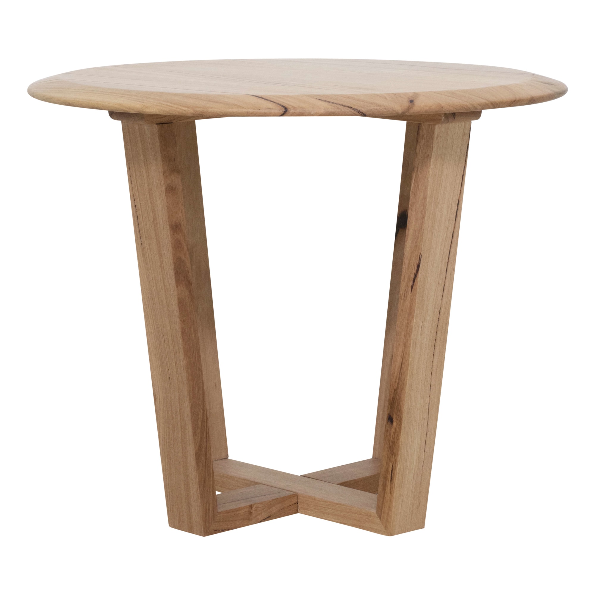 Baxter Round Side Table in Australian Messmate by OzDesignFurniture