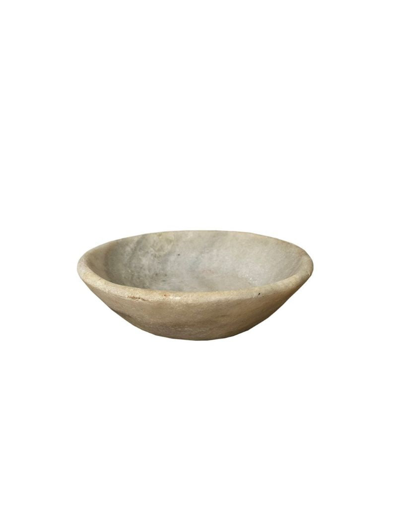 Indian Marble Bowl Small by Barefoot Gypsy Style Sourcebook
