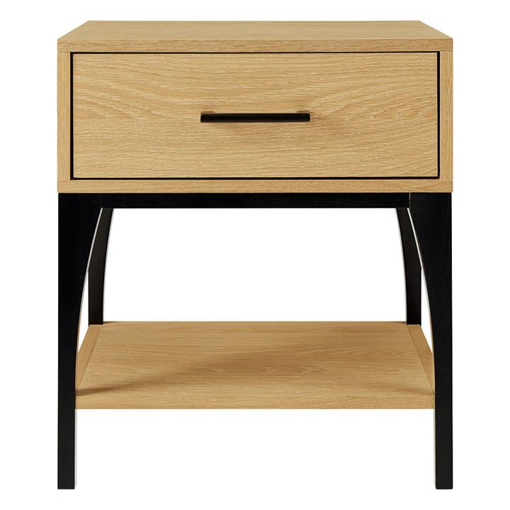 Dennison American White Oak Bedside Table by Millesime Style Sourcebook
