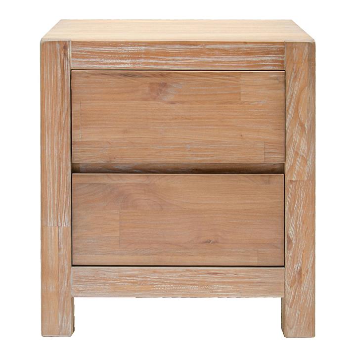 Barrio Mountain Ash Timber Bedside Table by Hanson & Co. Style Sourcebook