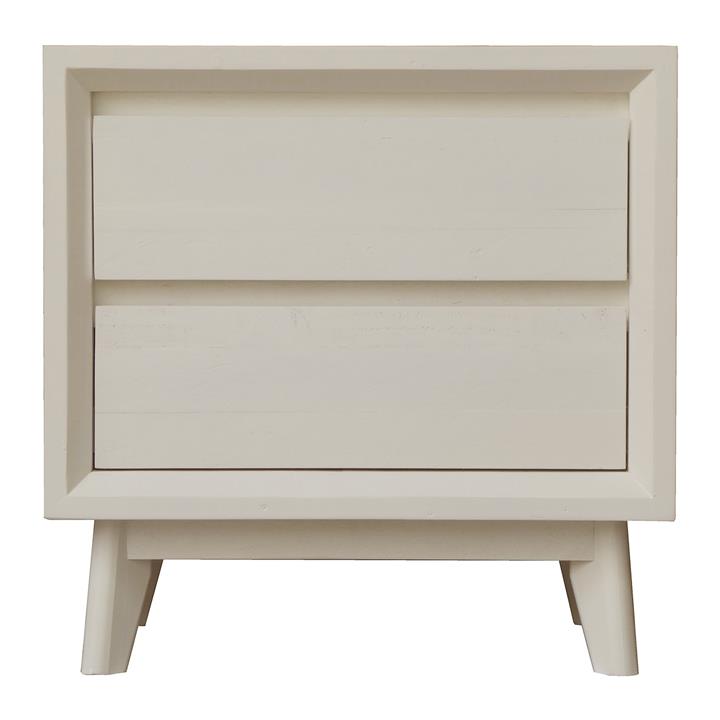 Norre Pine Timber Bedside Table by Rivendell Furniture Style Sourcebook