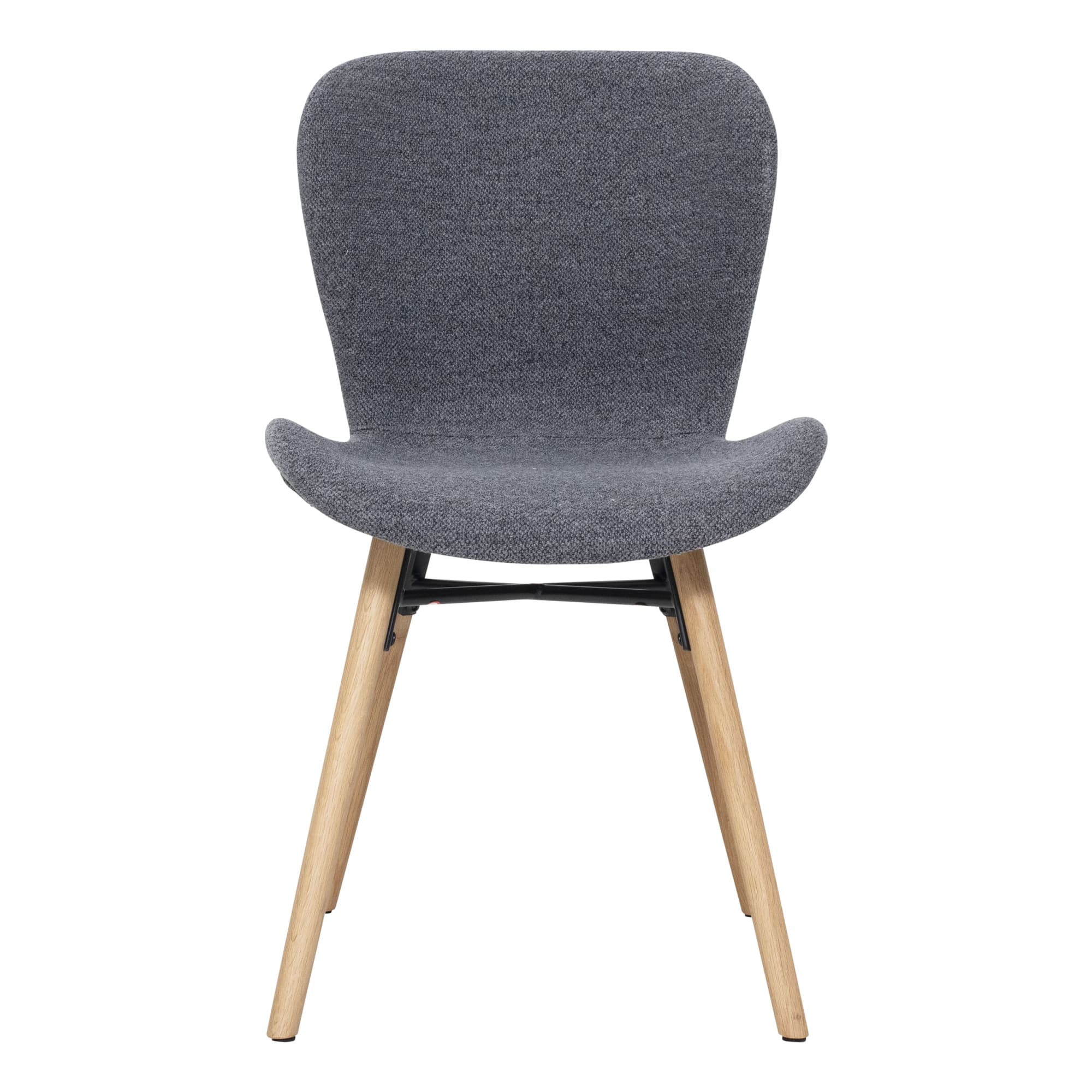 Batilda Dining Chair in Monza Anthracite/Oak Leg by OzDesignFurniture Style Sourcebook