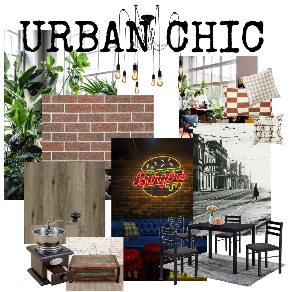 URBAN CHIC Interior Design Mood Board by Josh Simmons - Style Sourcebook