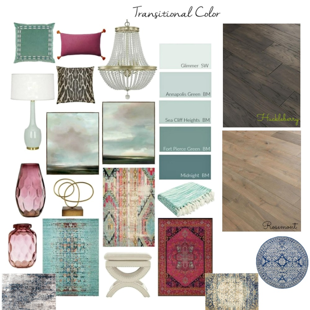 Transitional Space Colors Interior Design Mood Board by Richard Howard ...
