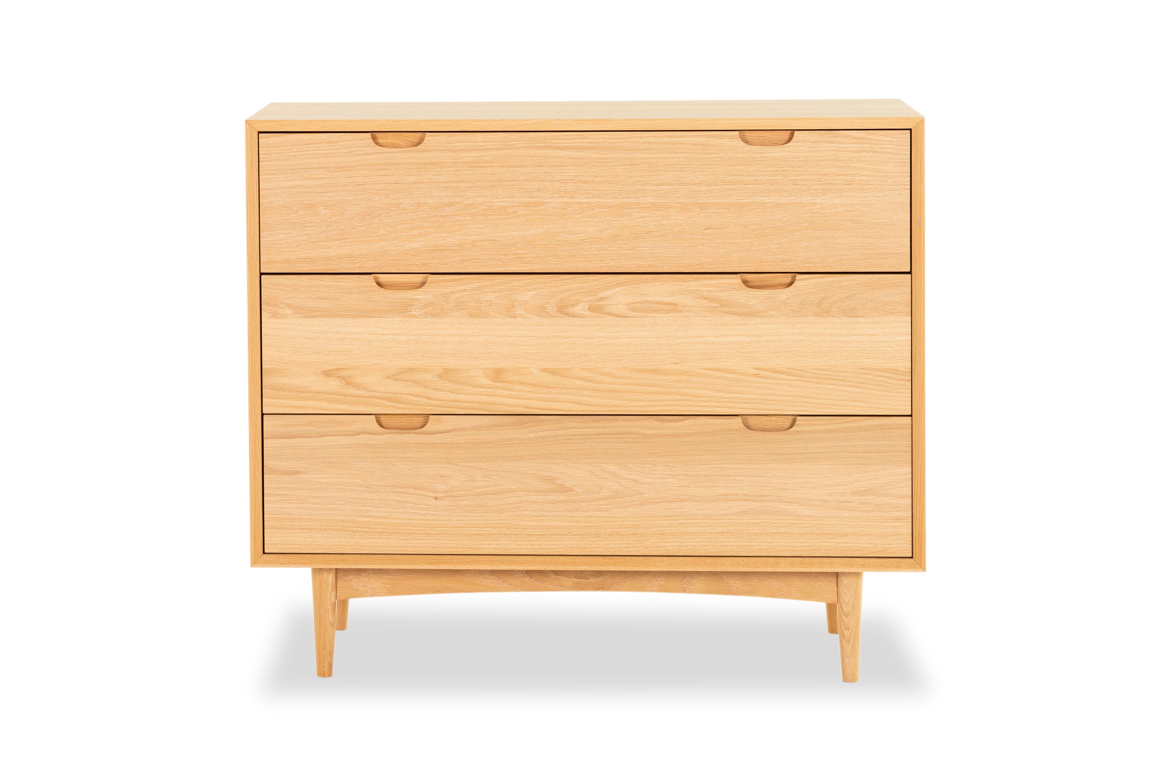 Erikson Scandinavian Chest Of Drawers, Oak, by Lounge Lovers by Lounge