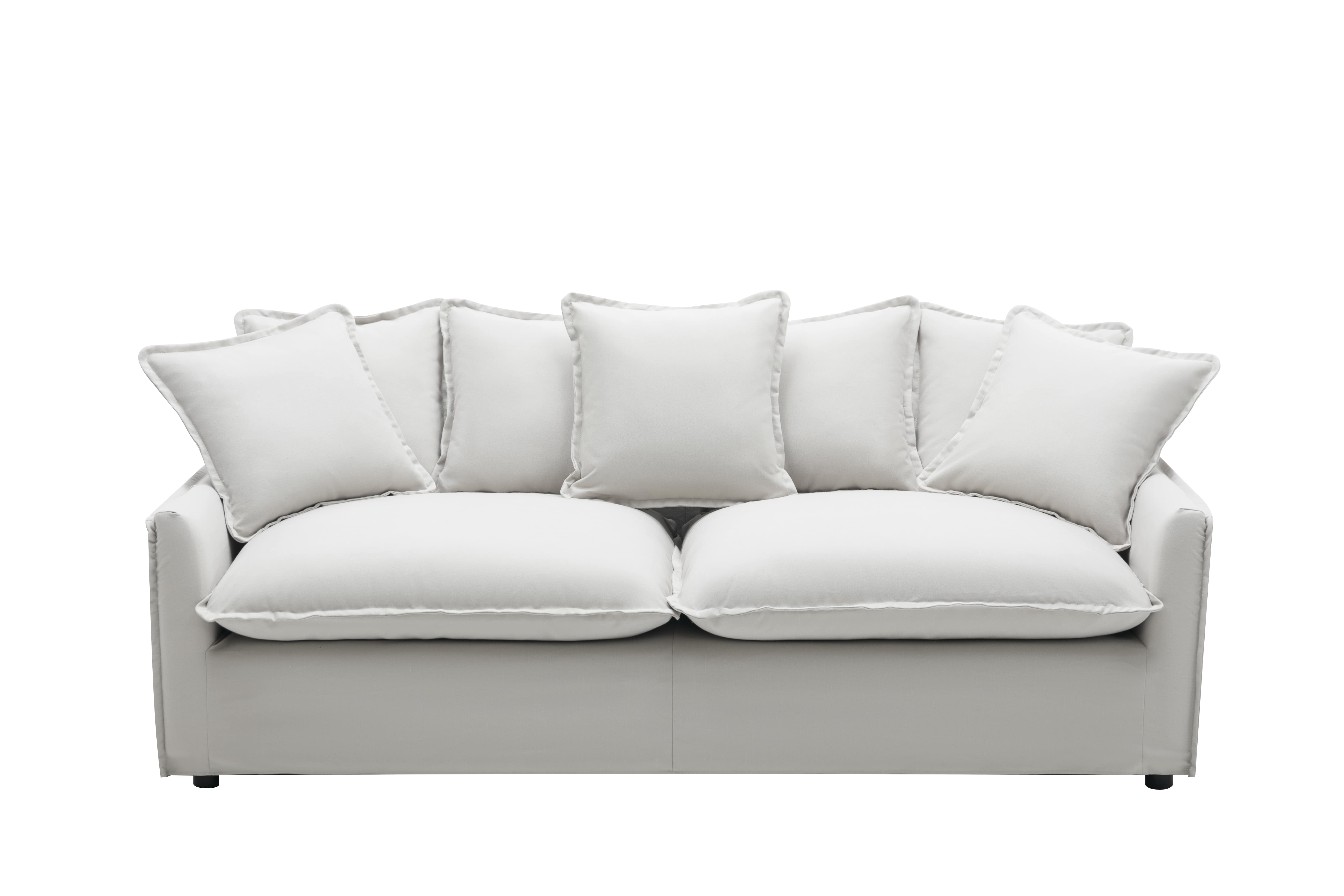 Eden Coastal 3 Seat Sofa, Beige, by Lounge Lovers by Lounge Lovers