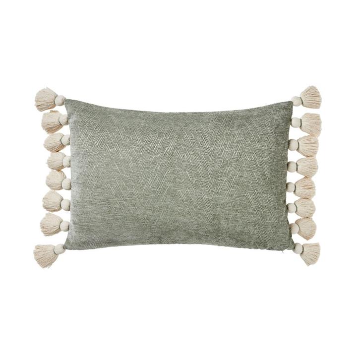 Adairs Annabelle Cushion Sage Green by Adairs Style Sourcebook