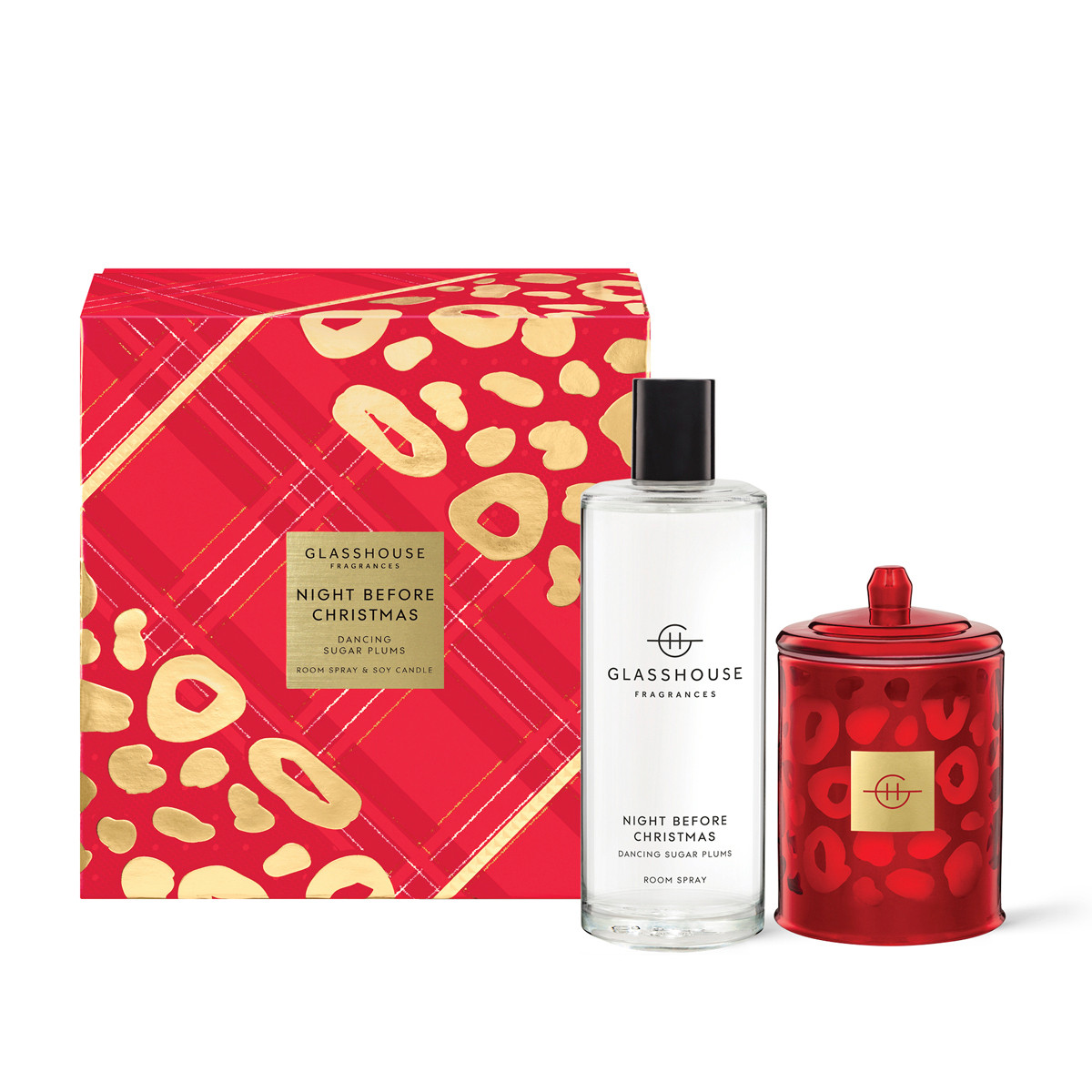 Glasshouse Night Before Christmas Room Spray Gift Set White Standard by