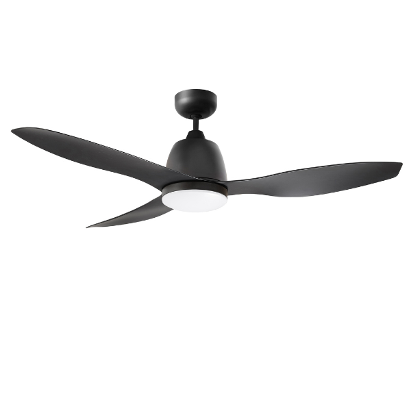 Martec Elite 48in 122cm Ceiling Fan with 18W LED CCT Light Black by