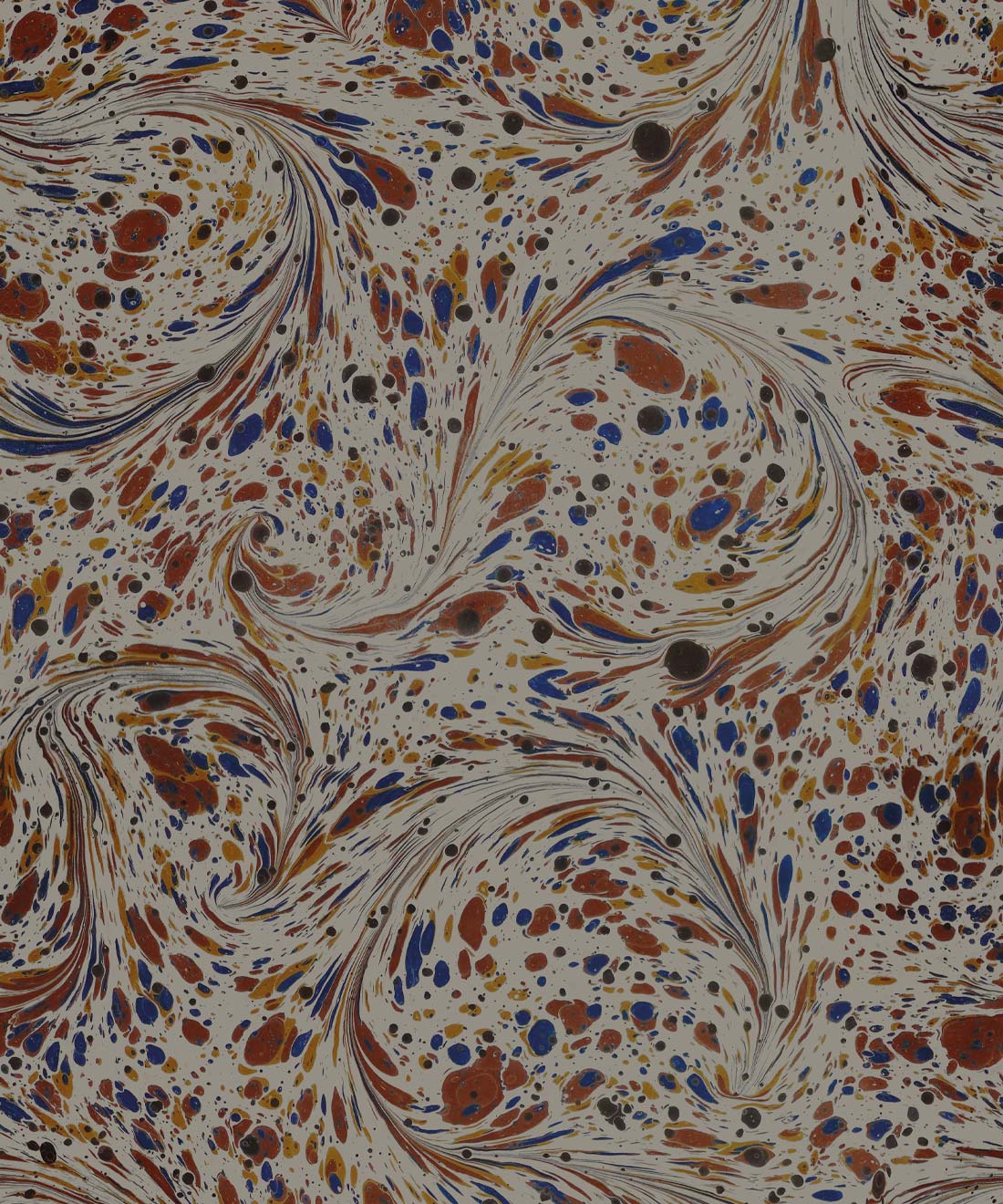Marble Swirls Wallpaper - Chocolate by Bethany Linz - Style Sourcebook