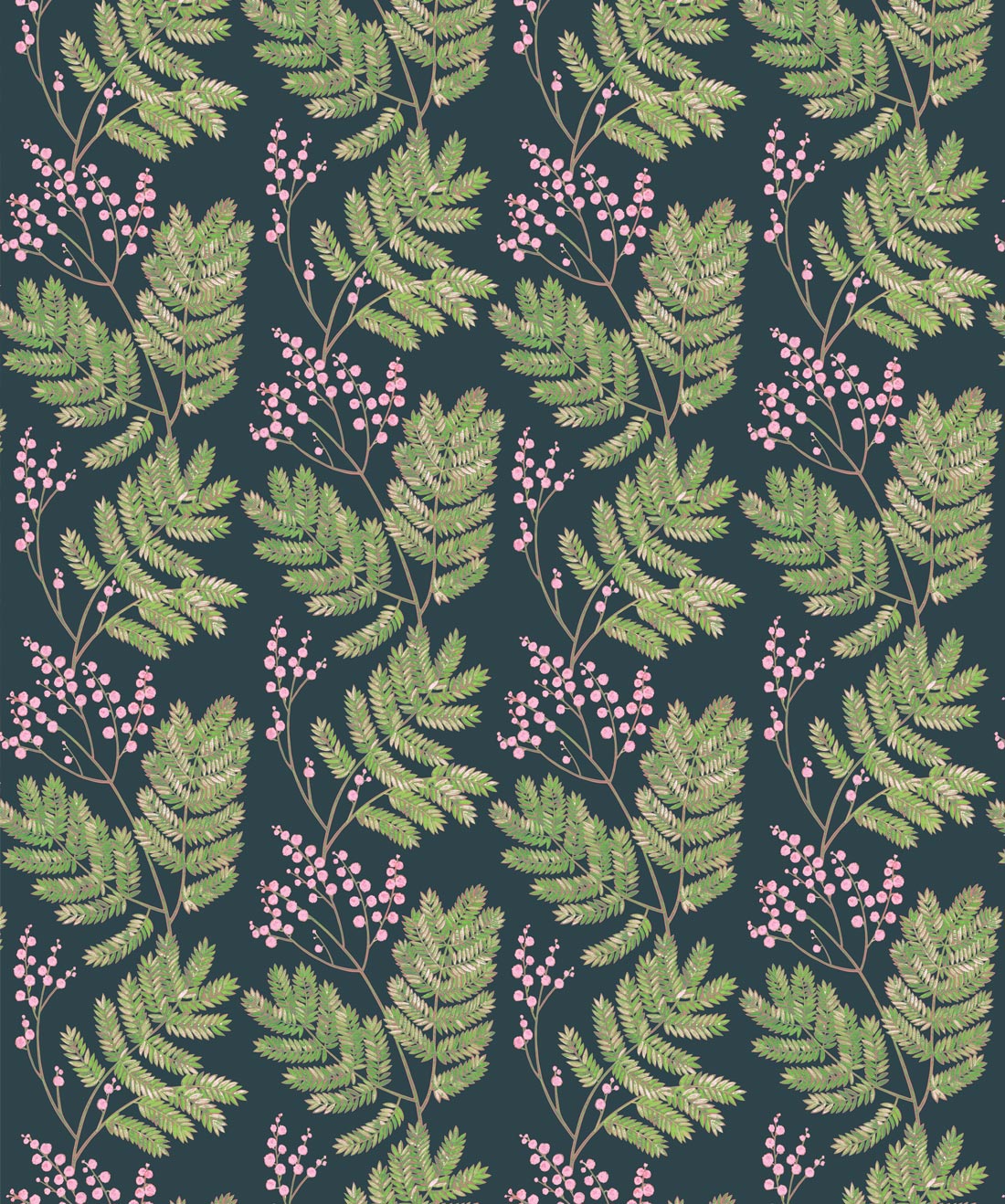 Mimosa Wallpaper - Pink Musk by Wallpaper Republic - Style Sourcebook