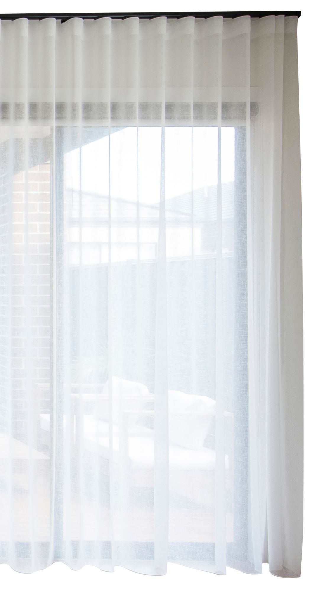 Wave Fold Sheer Curtains by dollar curtains + blinds Style Sourcebook