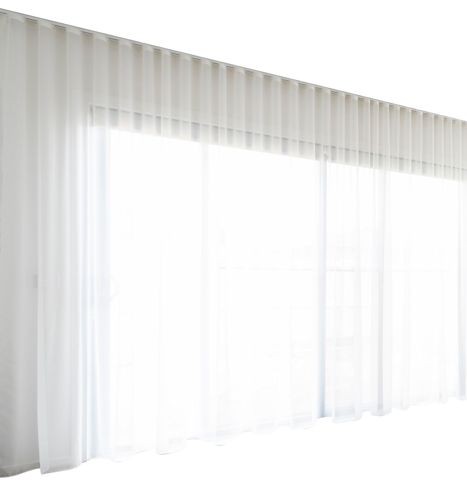Wave Fold Sheer Curtains by dollar curtains + blinds Style Sourcebook
