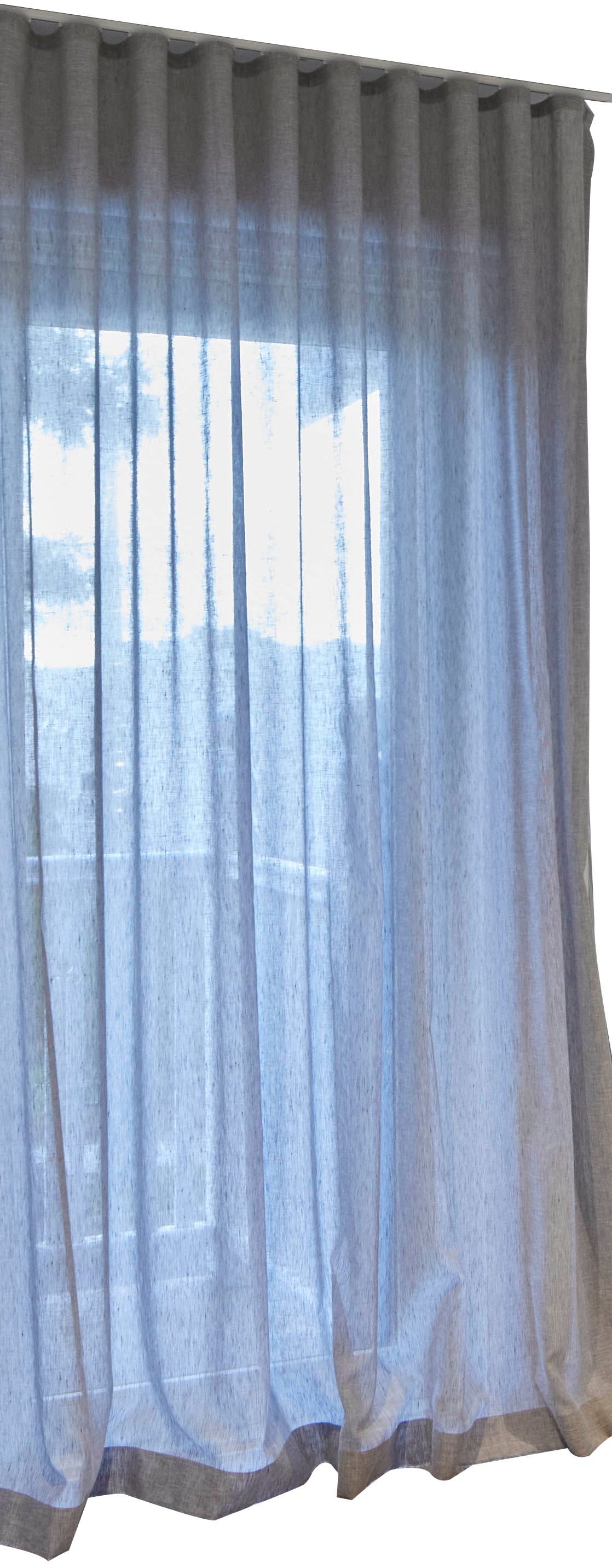 Wave Fold Sheer Curtains by dollar curtains + blinds Style Sourcebook