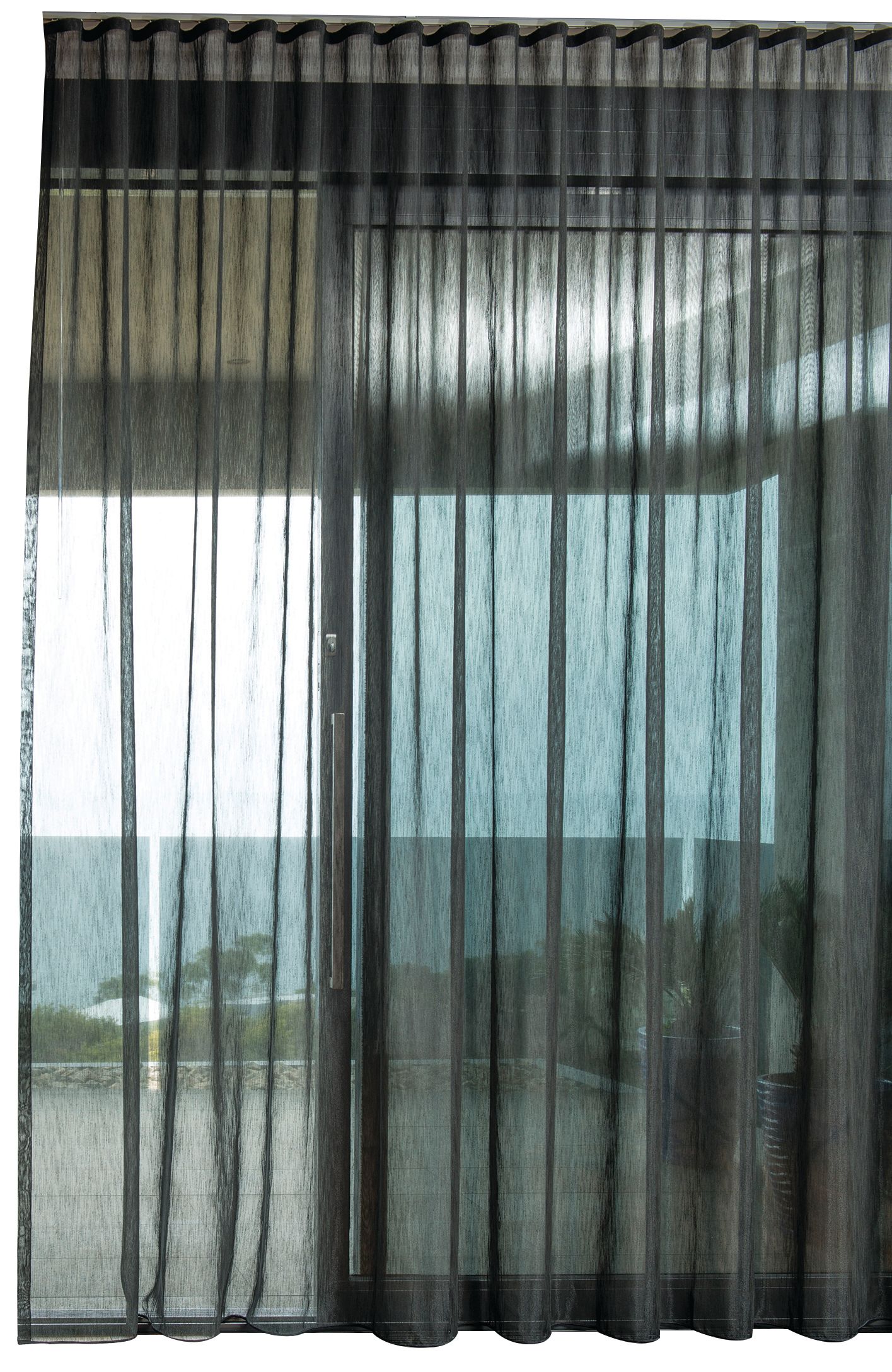 Wave Fold Sheer Curtains by dollar curtains + blinds Style Sourcebook