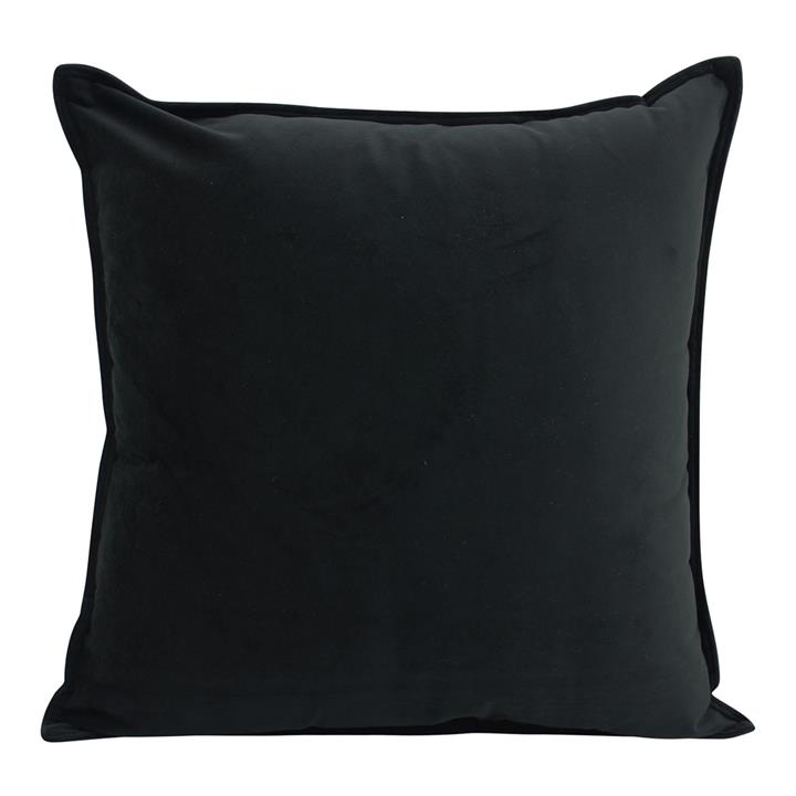 Maldon Velvet Scatter Cushion, Black by NF Living Style Sourcebook