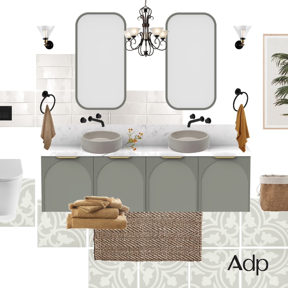 As seen on The Block ADP x A&L Archie Vanity available at Reece