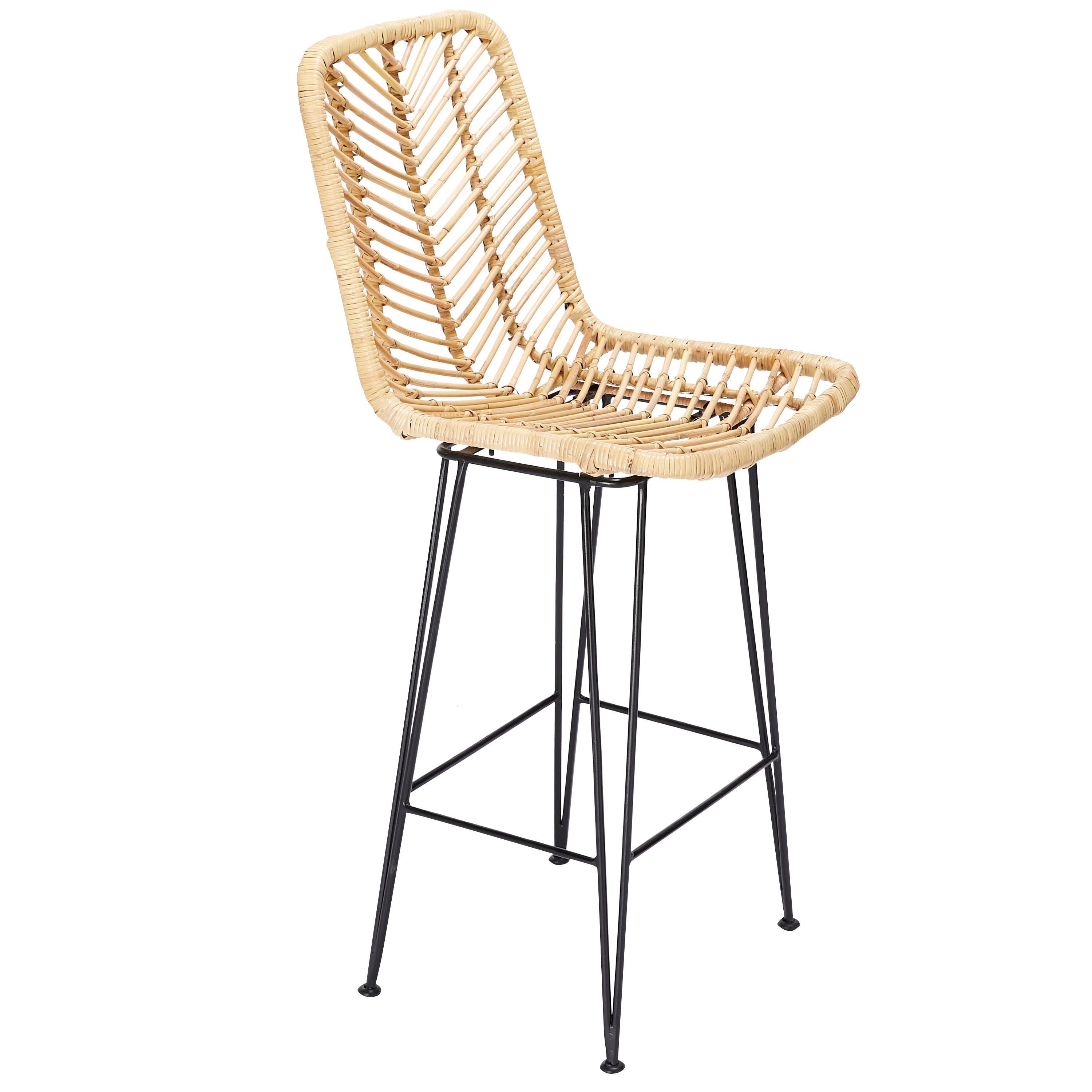Java Counter Stool Natural Rattan by James Lane Style Sourcebook