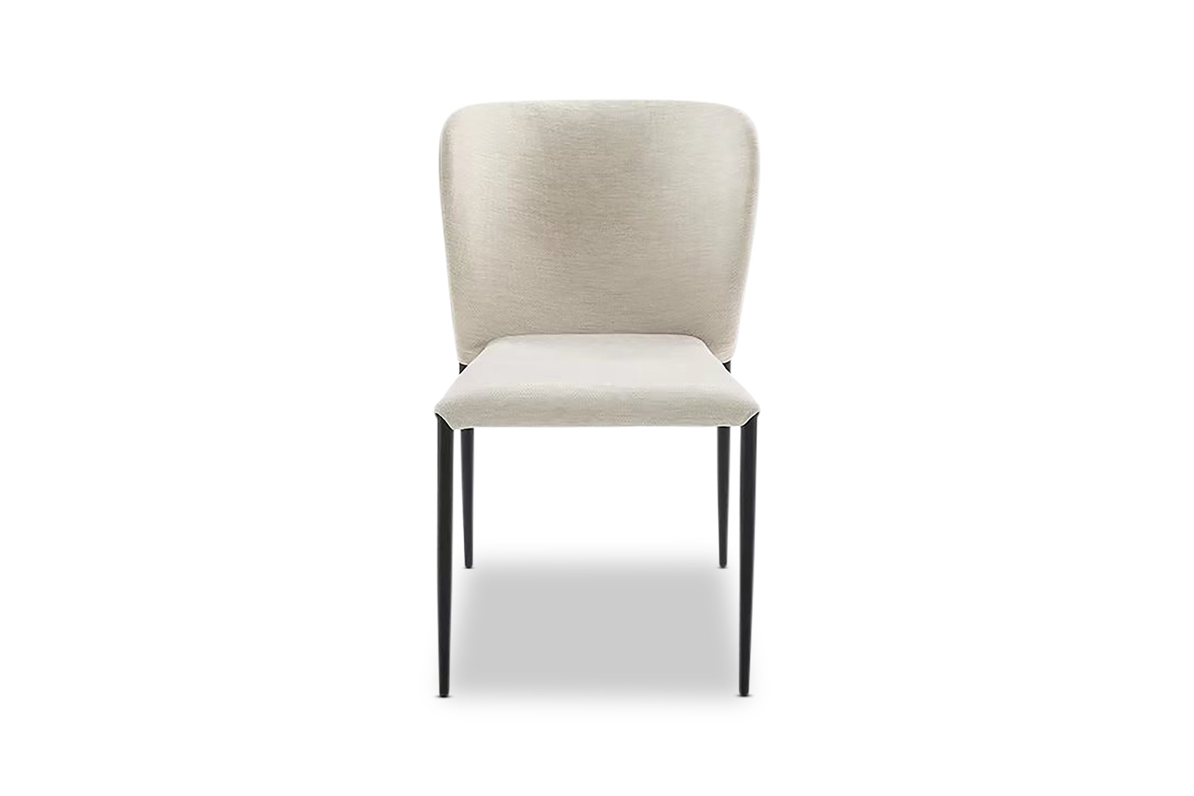Selene Modern Dining Chair, Beige, by Lounge Lovers by Lounge Lovers