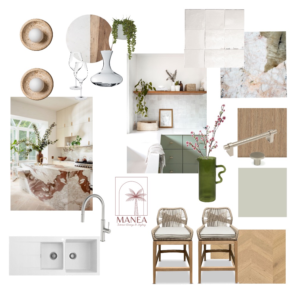 Modern Kitchen Interior Design Mood Board by Manea Interiors - Style ...