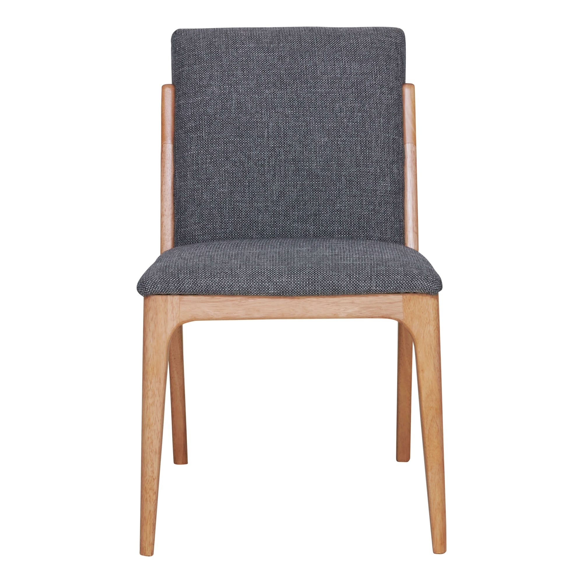 Jensen Dining Chair in Talent Dark Grey by OzDesignFurniture Style