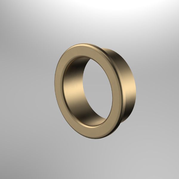 Caroma Basin Overflow Dress Rings Brushed Brass by Caroma Style