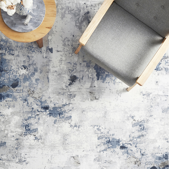 STORM Floor Rug Navy by Freedom by Freedom Style Sourcebook