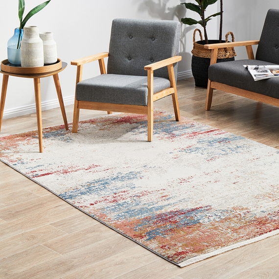 ADRAN Floor Rug Multi by Freedom by Freedom Style Sourcebook
