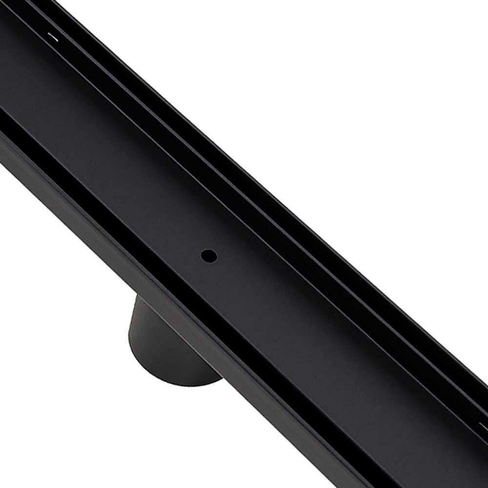 Stainless Steel Tile Insert Shower Grate with Centre Outlet 70mm