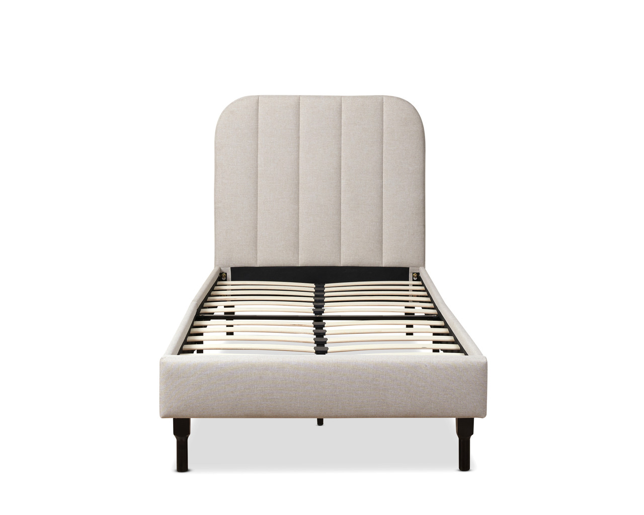 Belinda King Single Bed Natural by Mocka Style Sourcebook