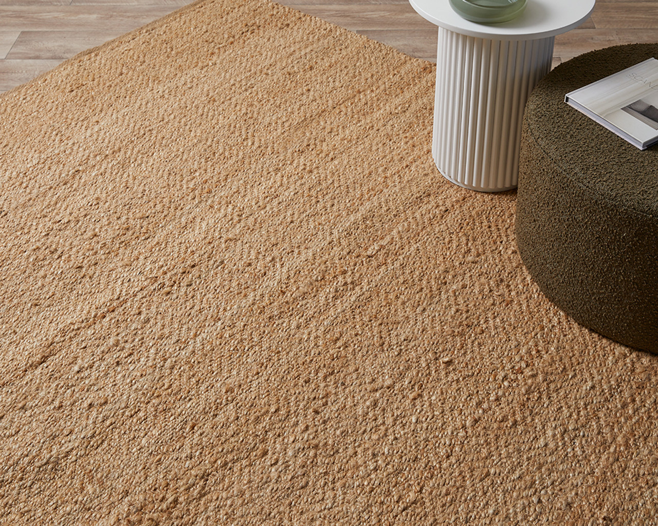 Lennox Jute Floor Rug Large by Mocka Style Sourcebook