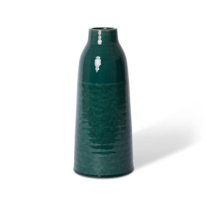 Zara Vase Green 40cm by James Lane Style Sourcebook