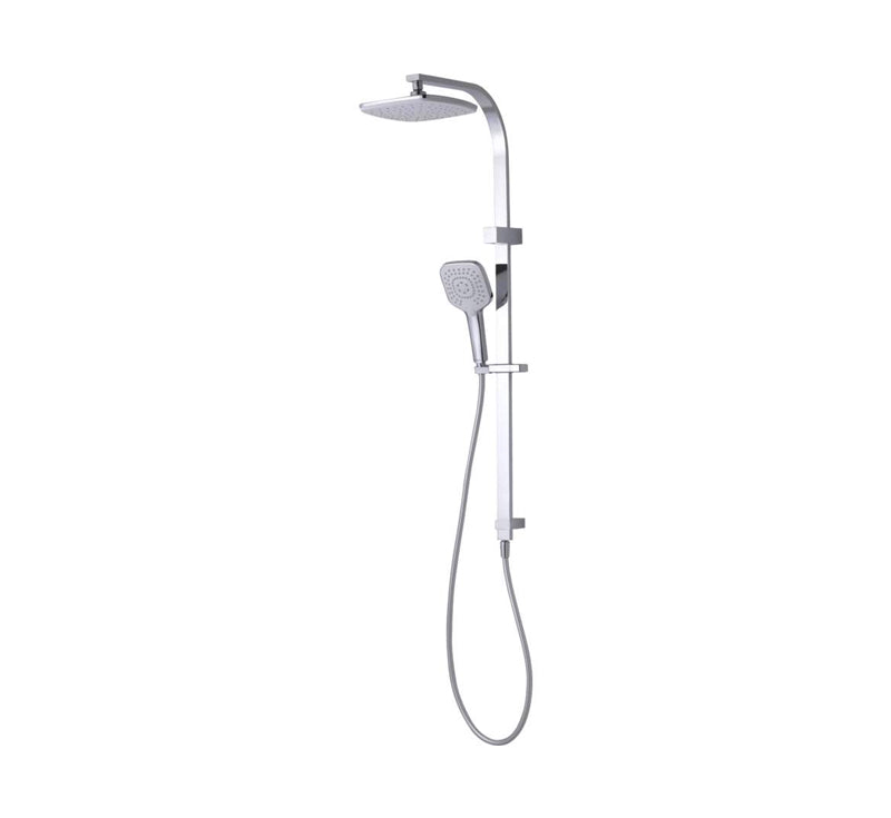Oliveri Monaco Twin Shower Set Chrome by Oliveri Style Sourcebook