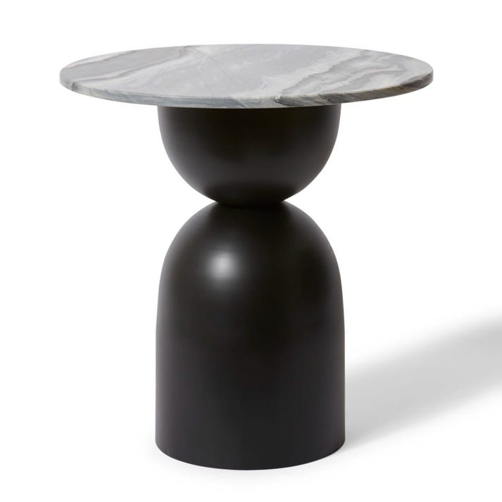 Jax Marble Side Table by Elme Living Style Sourcebook