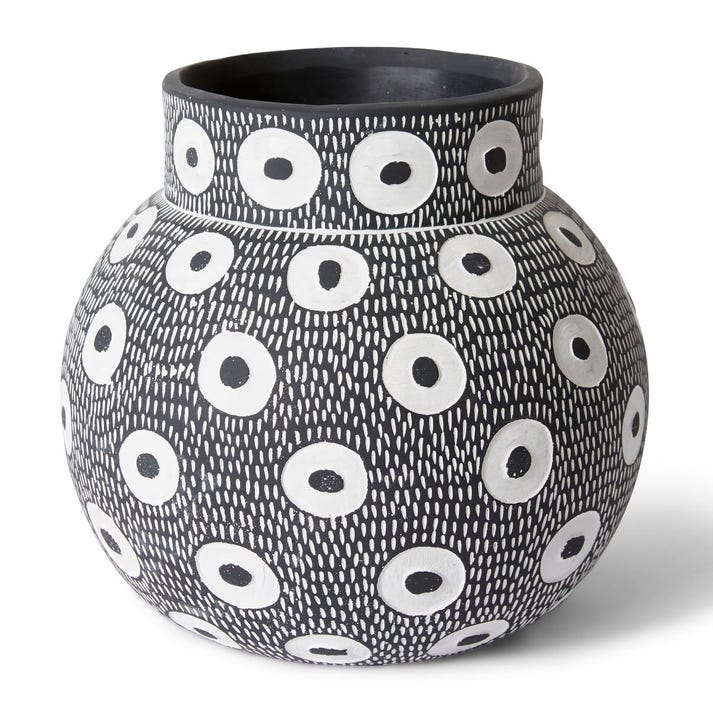 Ashton Pot 28 x 28 x 27cm by Elme Living Style Sourcebook
