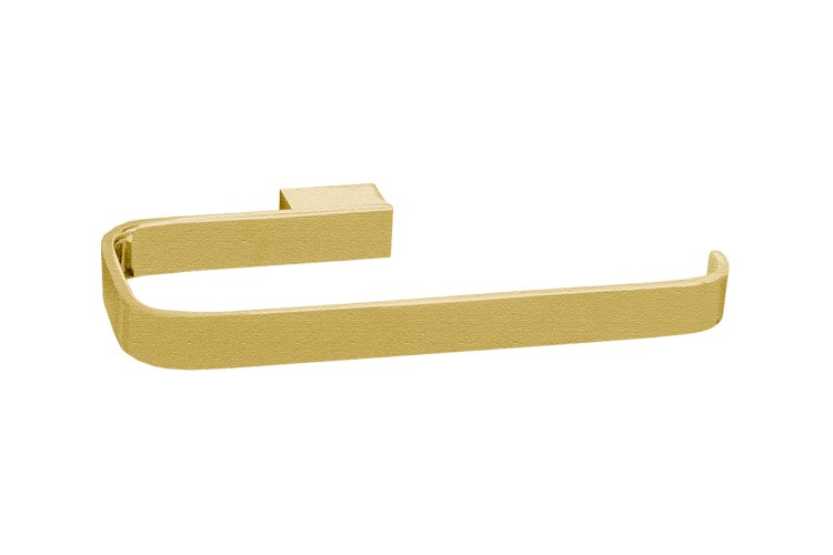 Brooklyn Hand Towel Ring Brushed Brass by ADP Style Sourcebook