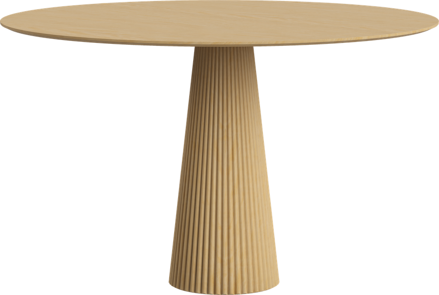 Round Pedestal Table by Scandi Decor Style Sourcebook