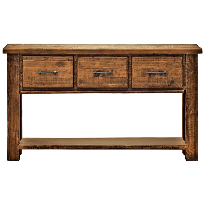 Rotorua New Zealand Pine Timber Hall Table, 135cm by Rivendell