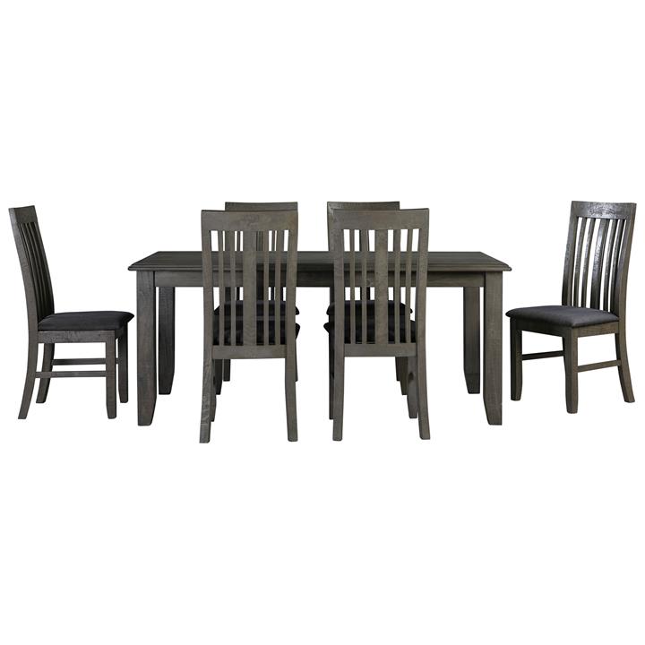 Oran New Zealand Pine Timber Dining Table (Table Only), 180cm by Rivendell Furniture Style