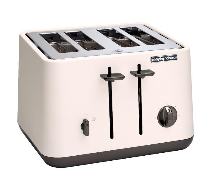 Morphy Richards Aspect 4 Slice Toaster Nude 240026 CLEARANCE by
